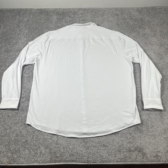 True Classic Dress Shirt Mens XXL Soft Stretch Button Up Cotton Spandex Workwear - Picture 5 of 11